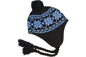 SnowStoppers Kids Winter Knit Hat - Nordic