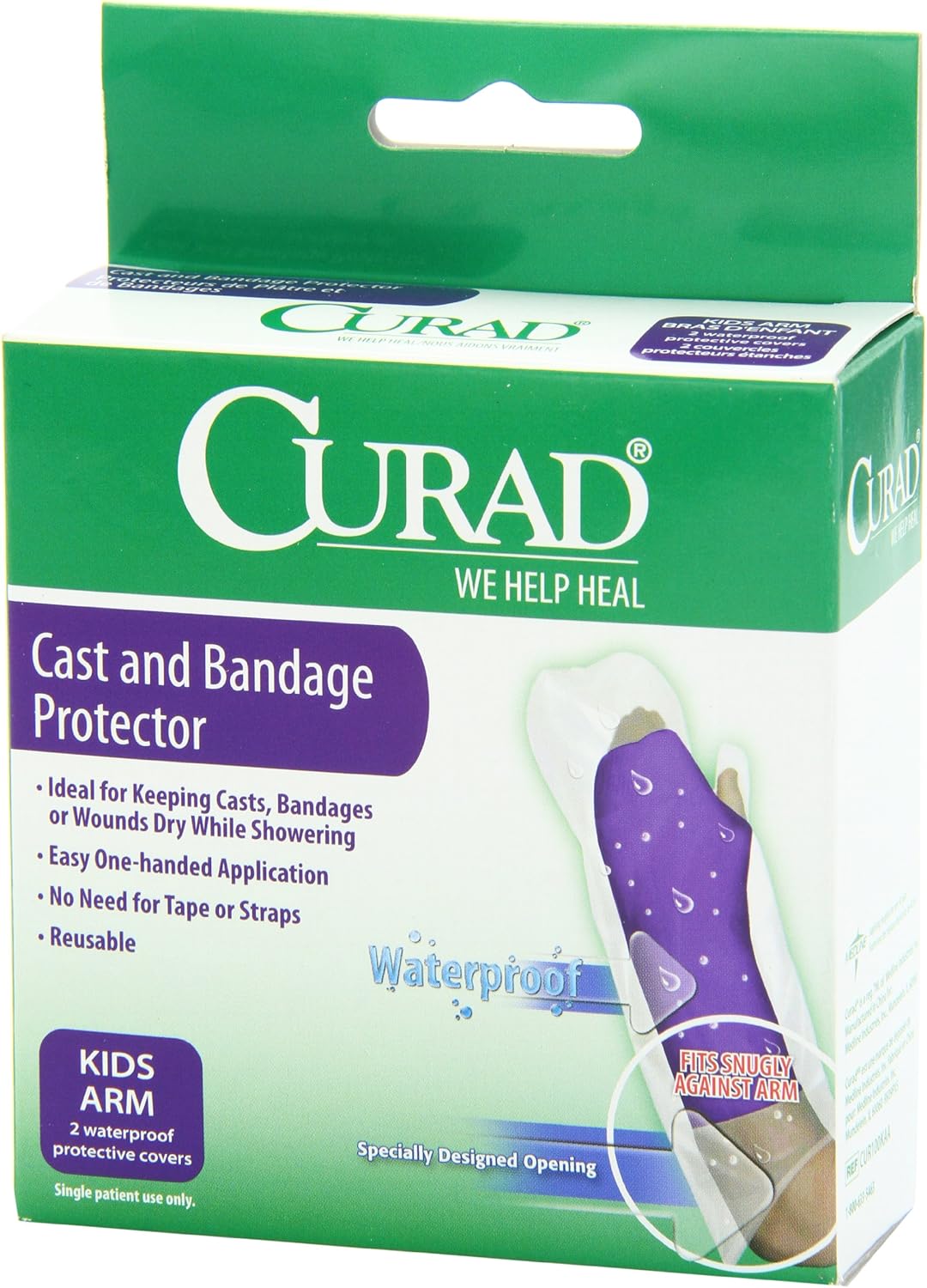 Curad Cast Protector Kid's Arm, 2 Count: Industrial & Scientific