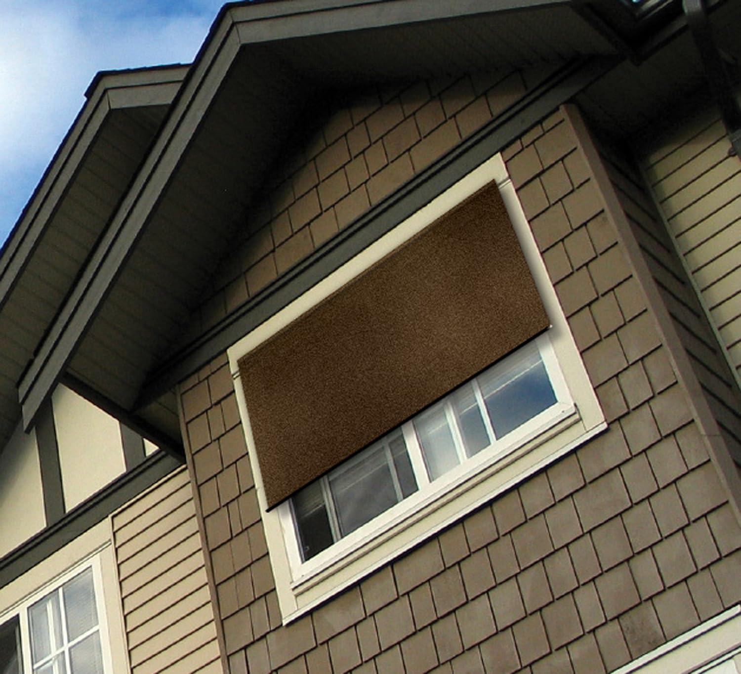 Amazoncom Coolaroo Select Sun Shade Mocha 8 Feet By 6 Feet