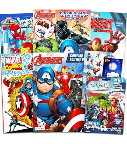 Amazon.com: Superheroes Giant Coloring & Activity Book