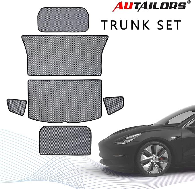 AUTAILORS 5Seat Tesla Model Y Floor Mats for 2020 2021All