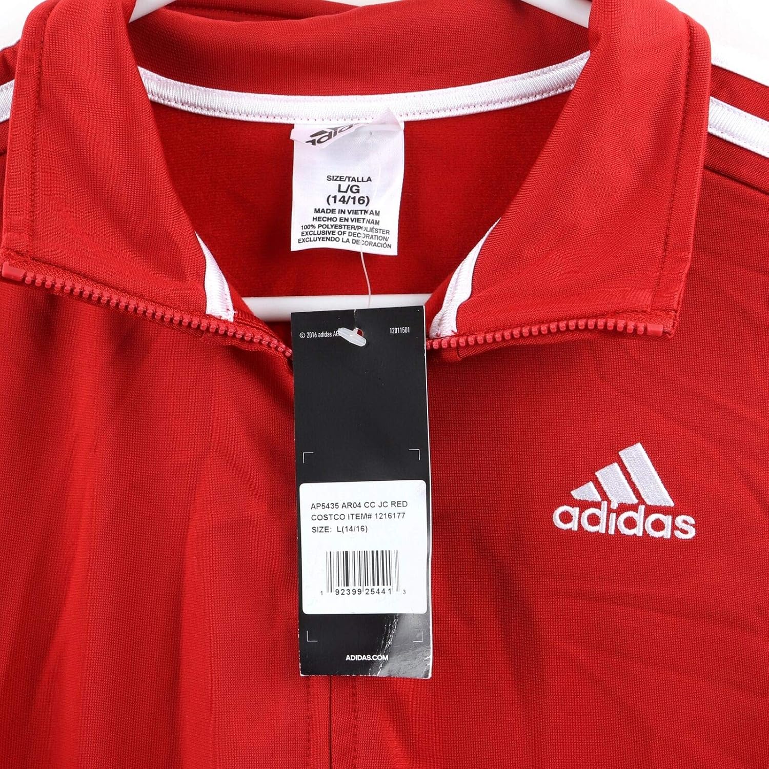 costco adidas track jacket