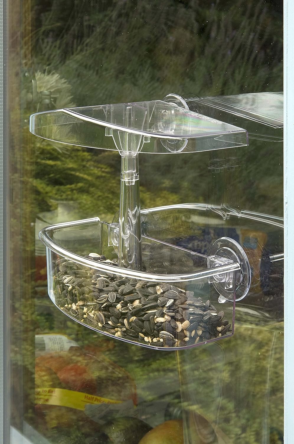 Jacobi Jayne Observer Window Wild Bird Feeder Seed, Clear Amazon.co.uk