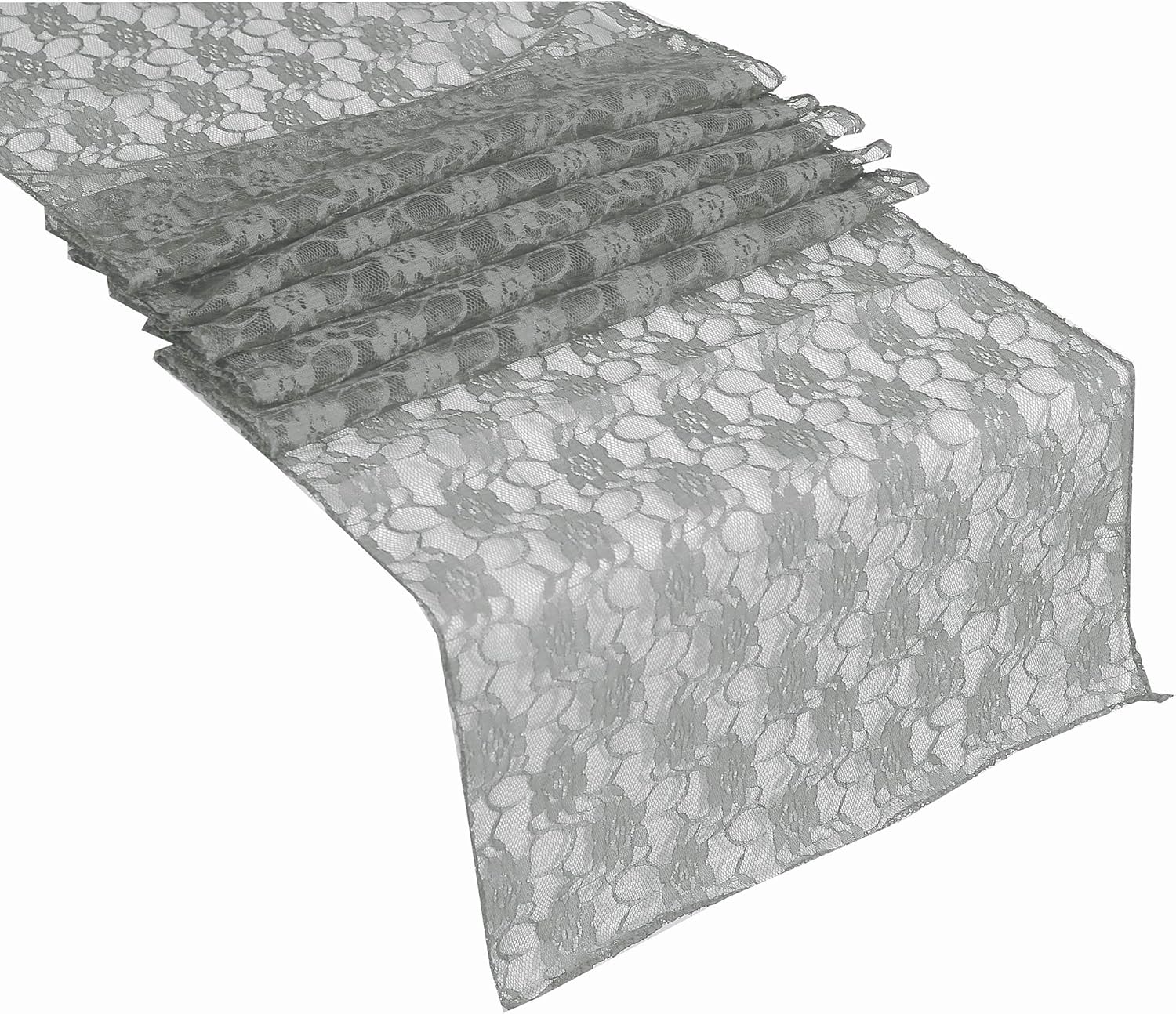 Best table runner 12 inches gray