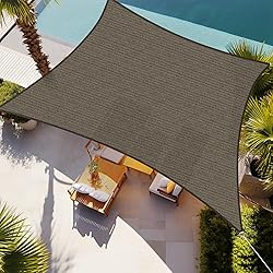 Shade&Beyond 15'x15' Sun Shade Sail Canopy