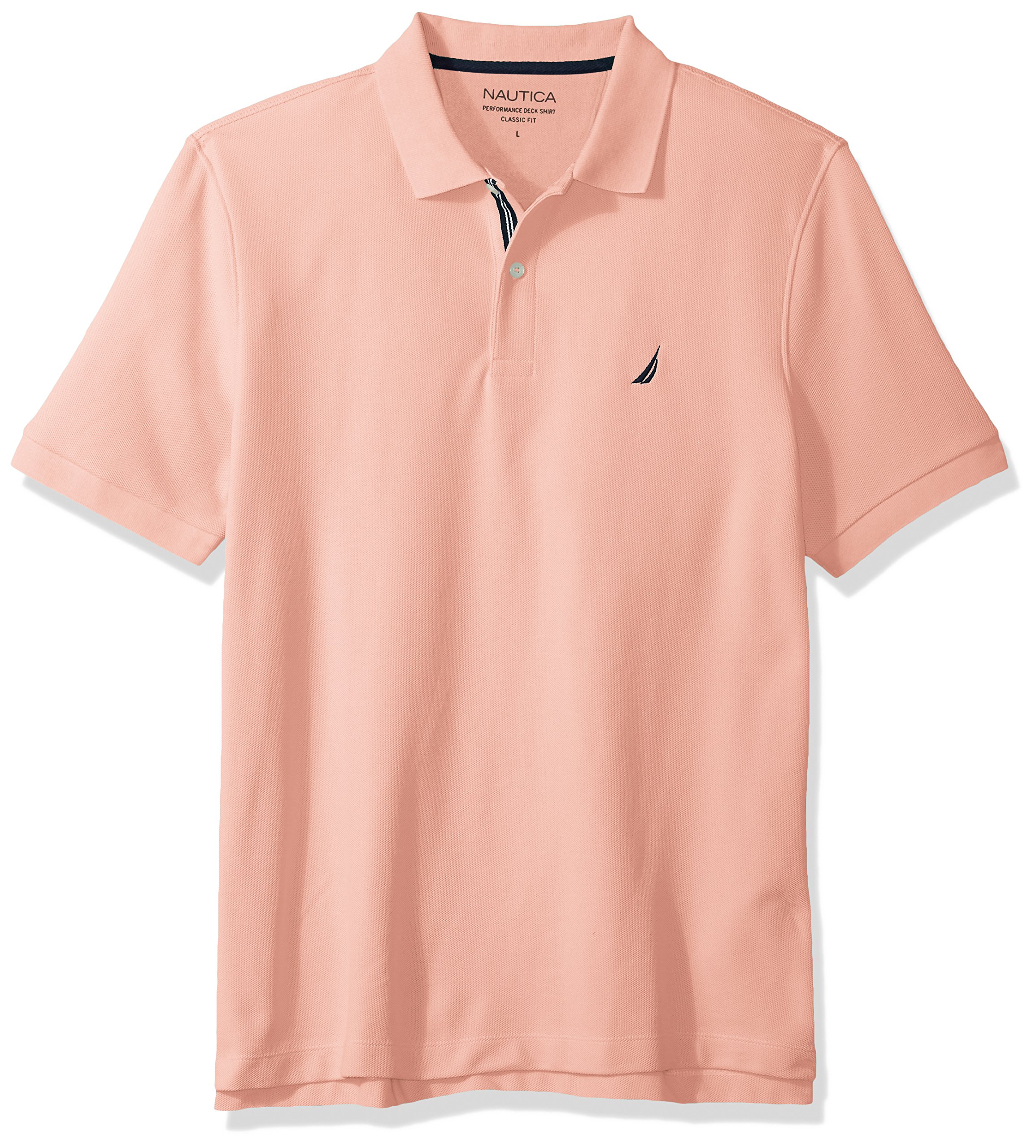 Nautica Men's Classic Short-Sleeve Solid Polo