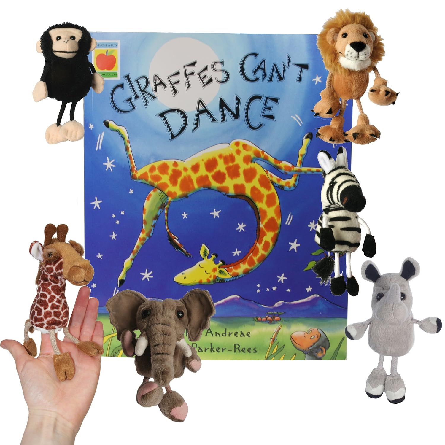 Giraffes Can't Dance Book With Puppets Amazon.co.uk Toys & Games