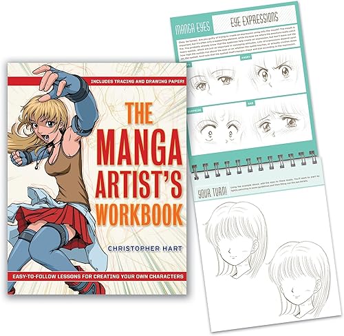 Download The Manga Artist's Workbook: Easy-to-Follow Lessons for Creating Your Own Characters PDF