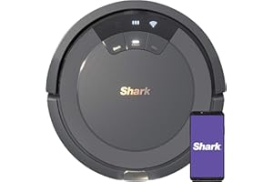 Shark AV753 ION Robot Vacuum, Tri-Brush System, Wifi Connected, 120 Min Runtime, Works with Alexa, Multi Surface Cleaning, Grey