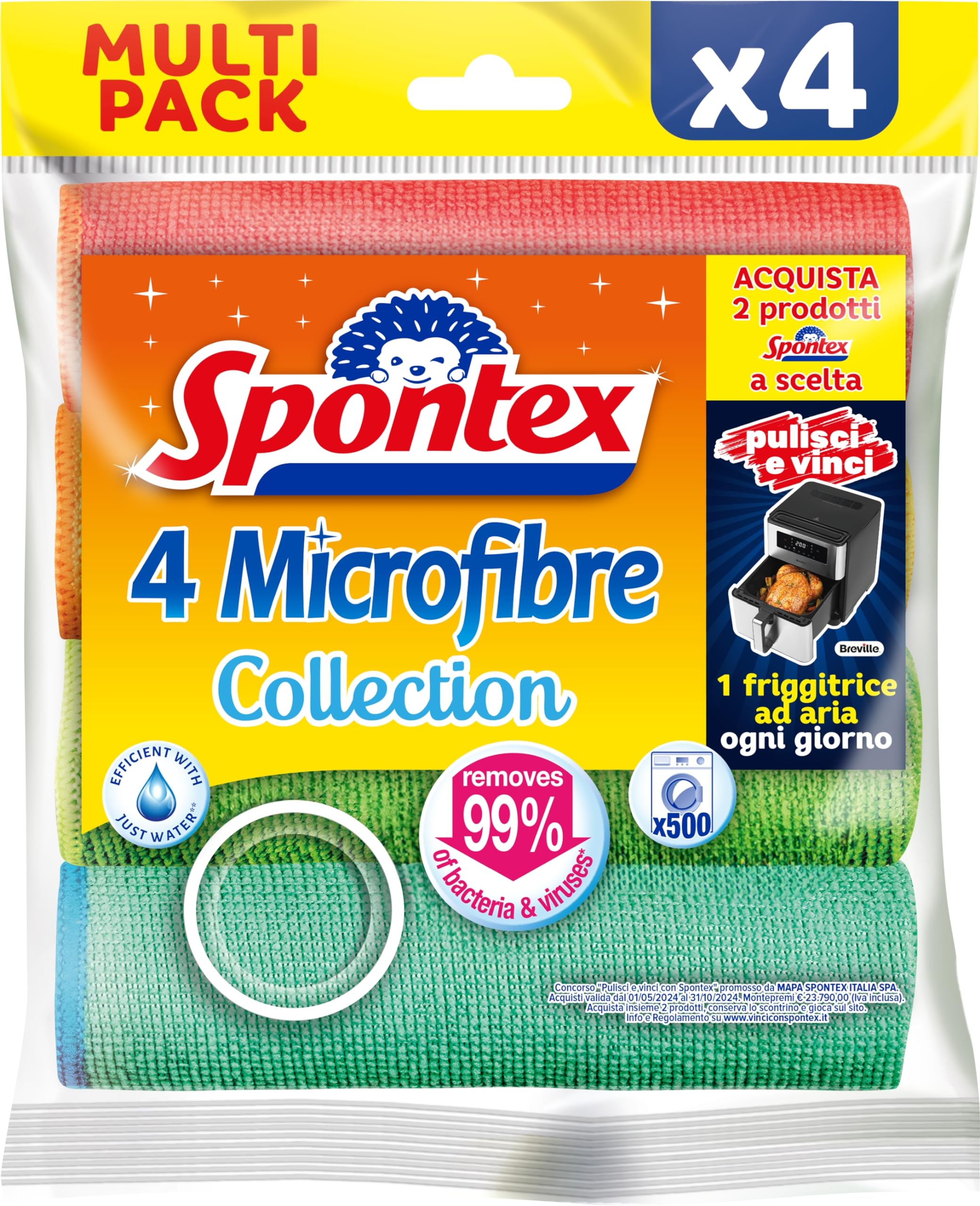 Spontex Microfibre Cloths
