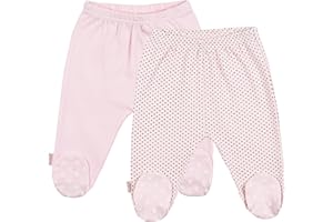 Kushies Baby-Boys Everyday Footed Sleep Pant, Pack of 2