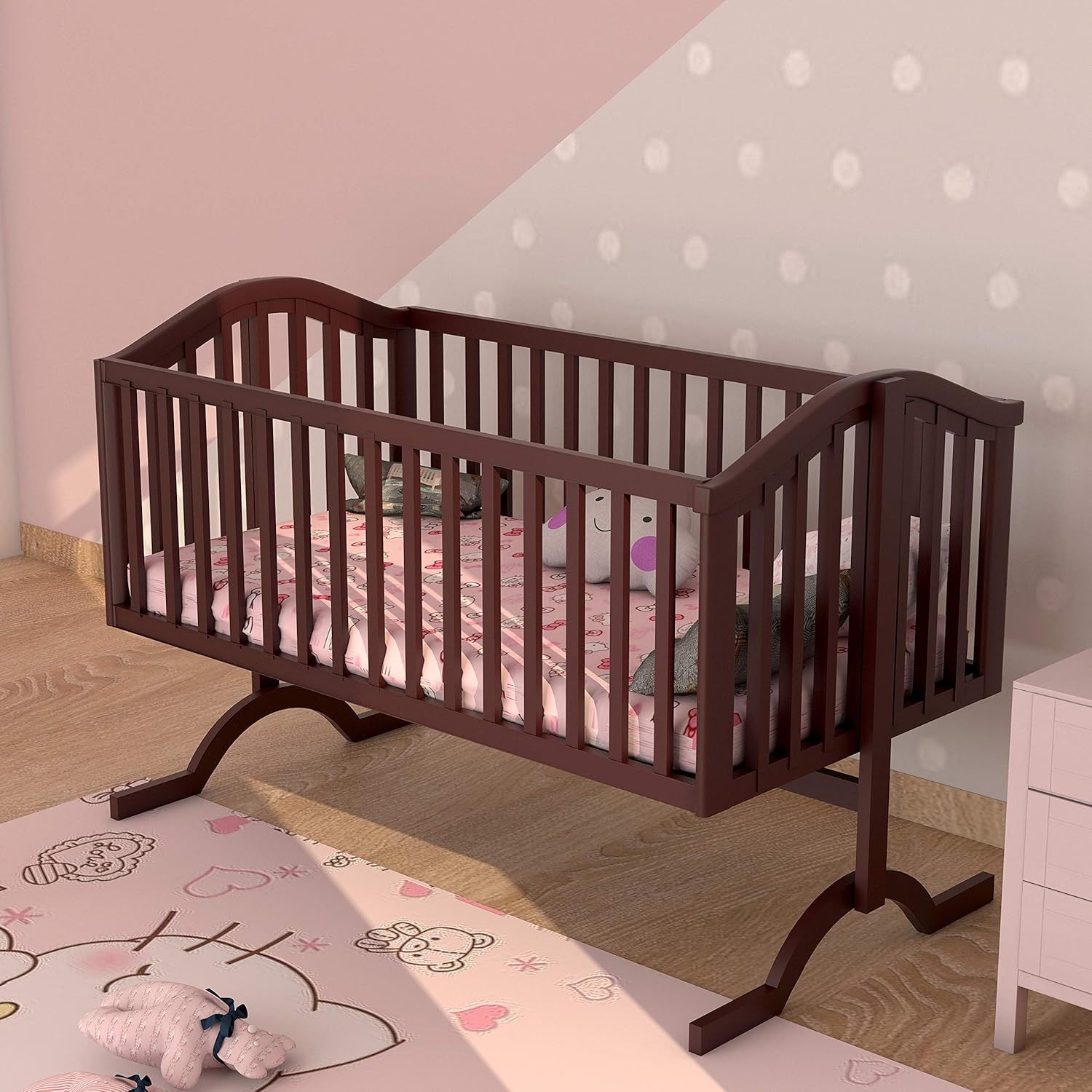 luvlap wooden cradle