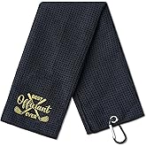 CybGene Officiant Gifts Golf Towel, Officiant Golf Gifts for Officiants, 40 x 60cm Microfiber Golf Towel for Golf Bags for Birthday, Christmas