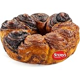 Artisan Babka Cake | Purim Gift, Mishloach Manot | Chocolate &amp; Cinnamon Swirled Babka | Gourmet Bakery Dessert | Kosher, Nut Free, Dairy Free | Stern&rsquo;s Bakery