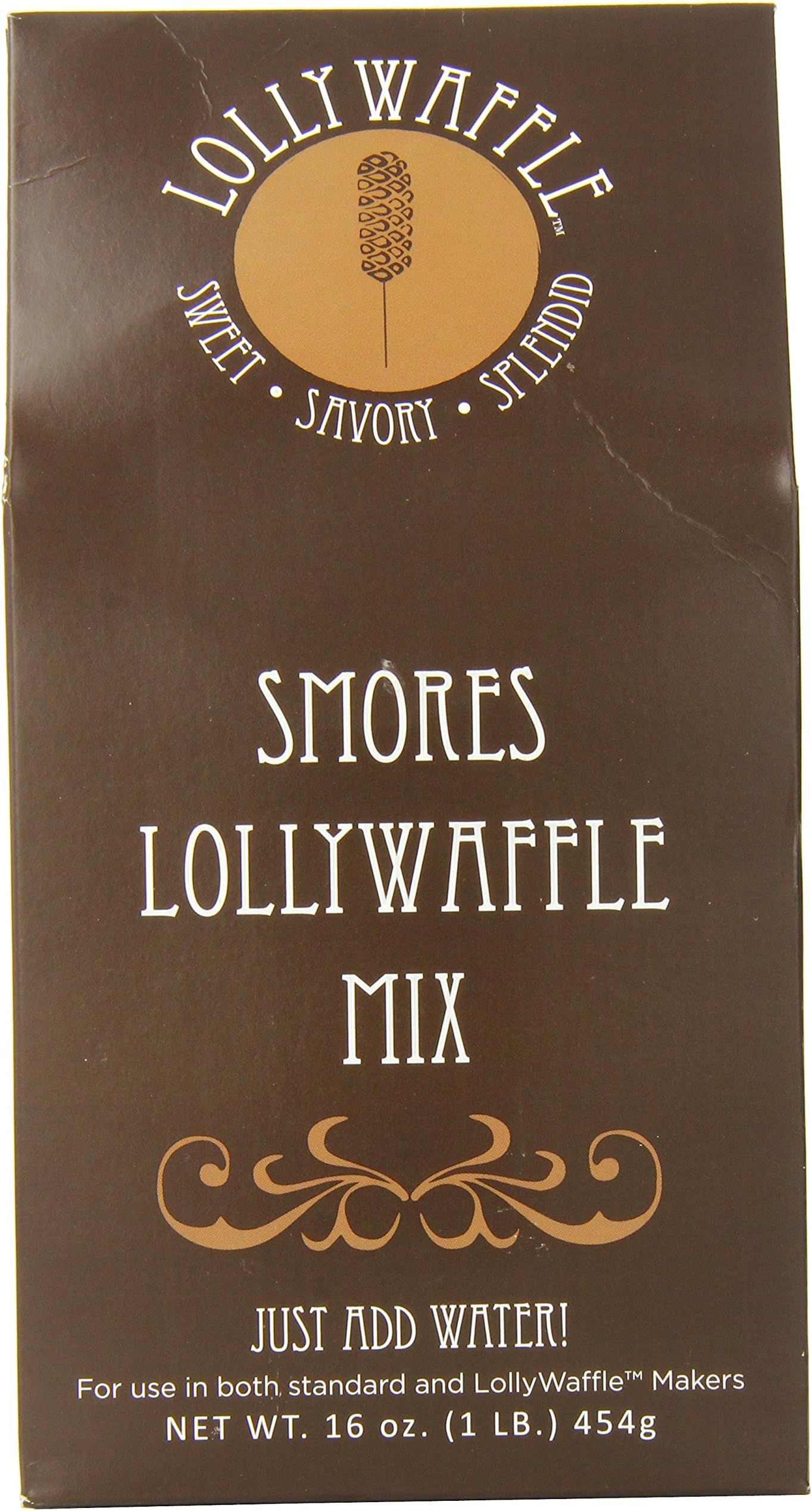 LollyWaffle Smores Waffle Mix, 1 Lb.