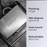 Daewoo Health Grill & Panini Press 750W Non-Stick Grill with Floating Lid view 2