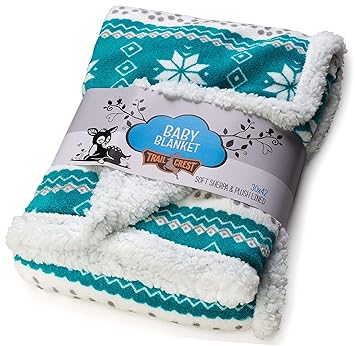sherpa lined baby blanket