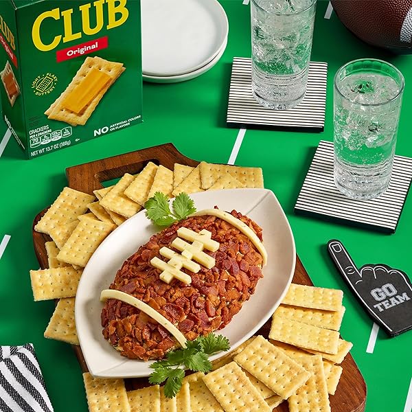 CLUB SNACK STACKS CRACKERS, LUNCH SNACKS, ORIGINAL, 12.5OZ BOX (6 STACKS)