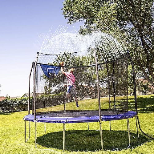 INMUA Trampoline Sprinkler, Outdoor Water Play Sprinklers