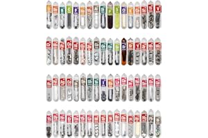 MODEROCK Elements Periodic Table Real, 99.99% Purity, Sealed in Glass Tube, for Gift, Teaching, Display, Collection, 68pcs