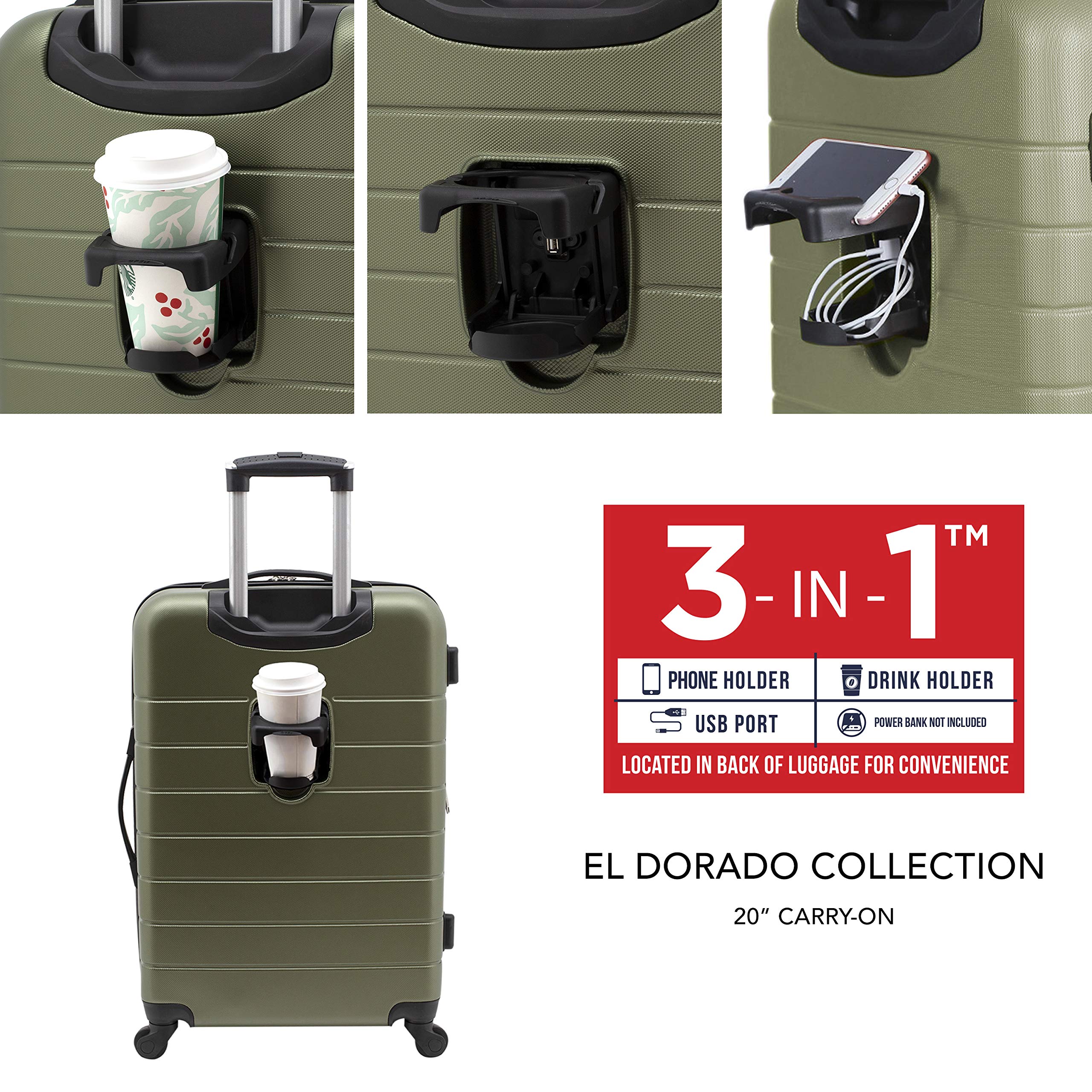 Smart Luggage Set with USB Port