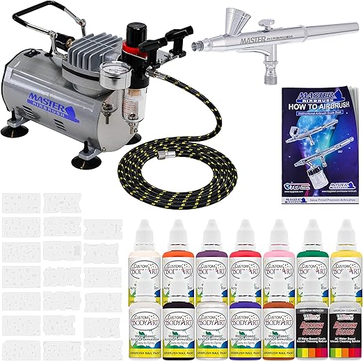 Amazon Com Master Airbrush Brand Finger Nail Decorating System