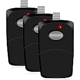 3-Pack 10 Dip Switch MultiCode Gate Opener Remote 3089 308911 300MHZ | 3-Year Warranty Compatible with 300MHZ 10 Pin 10 Digit Multi-code Gate Garage Door Opener