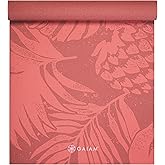 Gaiam Yoga Mat Classic Print, 4mm Non-Slip Mat | Lightweight 4mm print yoga mat with non-slip grip. Ideal for yoga, Pilates &amp; floor workouts at home or studio.