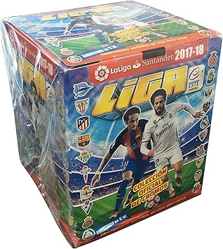 SOBRES CROMOS LIGA ESTE 2017-18 PANINI-1 CAJA 50 SOBRES: Amazon.es: Juguetes y juegos