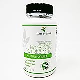Digestive Health Probiotic & Prebiotic Supplement Low FODMAP Certified IBS IBD & SIBO Dairy Free Vegan, Soy & Gluten Free Non