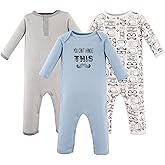 Hudson Baby unisex-child Cotton Coveralls