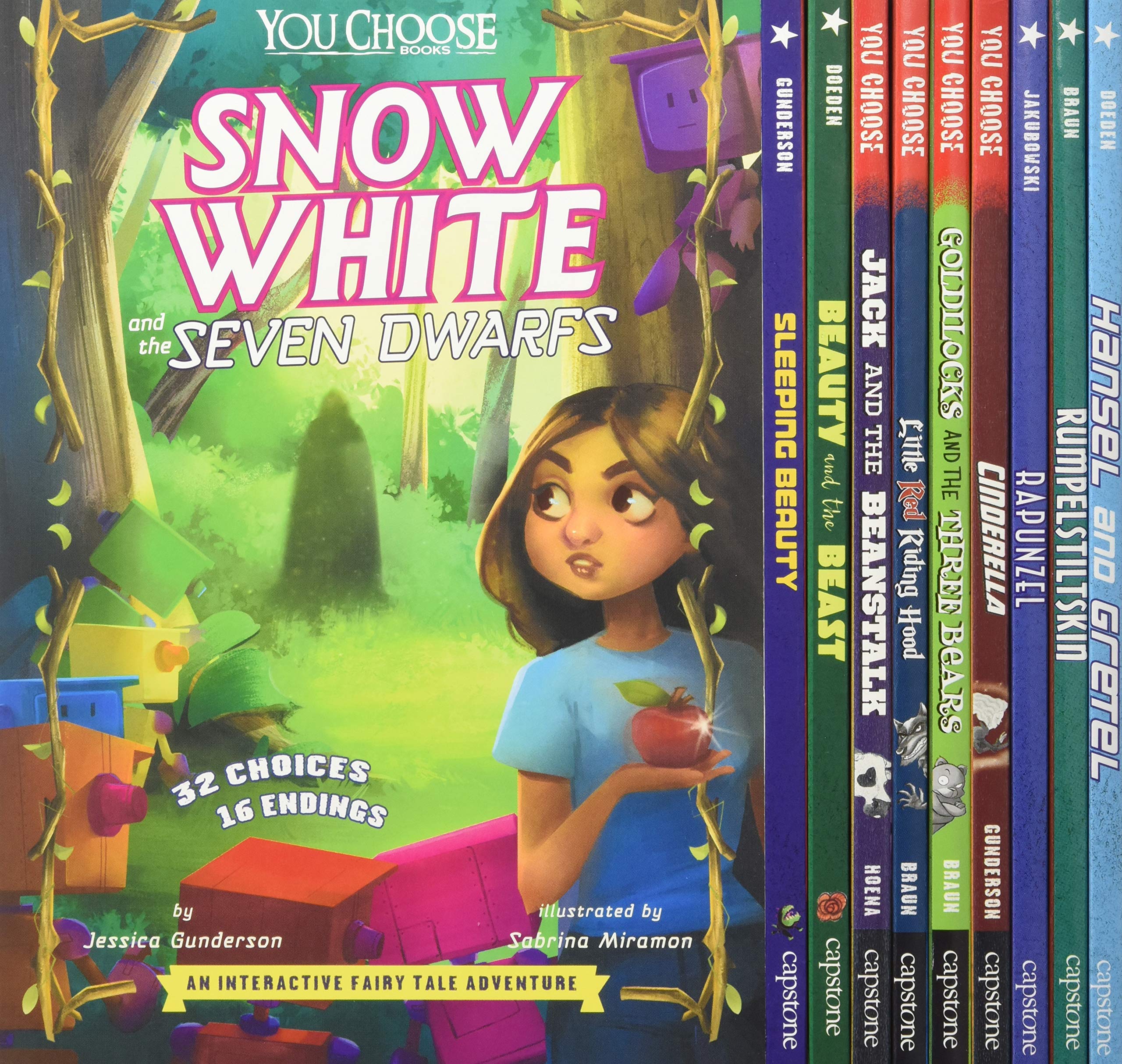 Amazon Com You Choose Fractured Fairy Tales Doeden Matt Gunderson Jessica Books