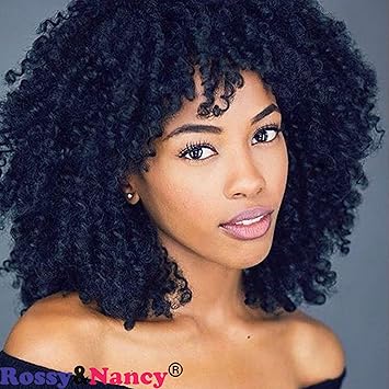 Amazon Com Rossy Nancy 250 High Density Brazilian Kinky Curly