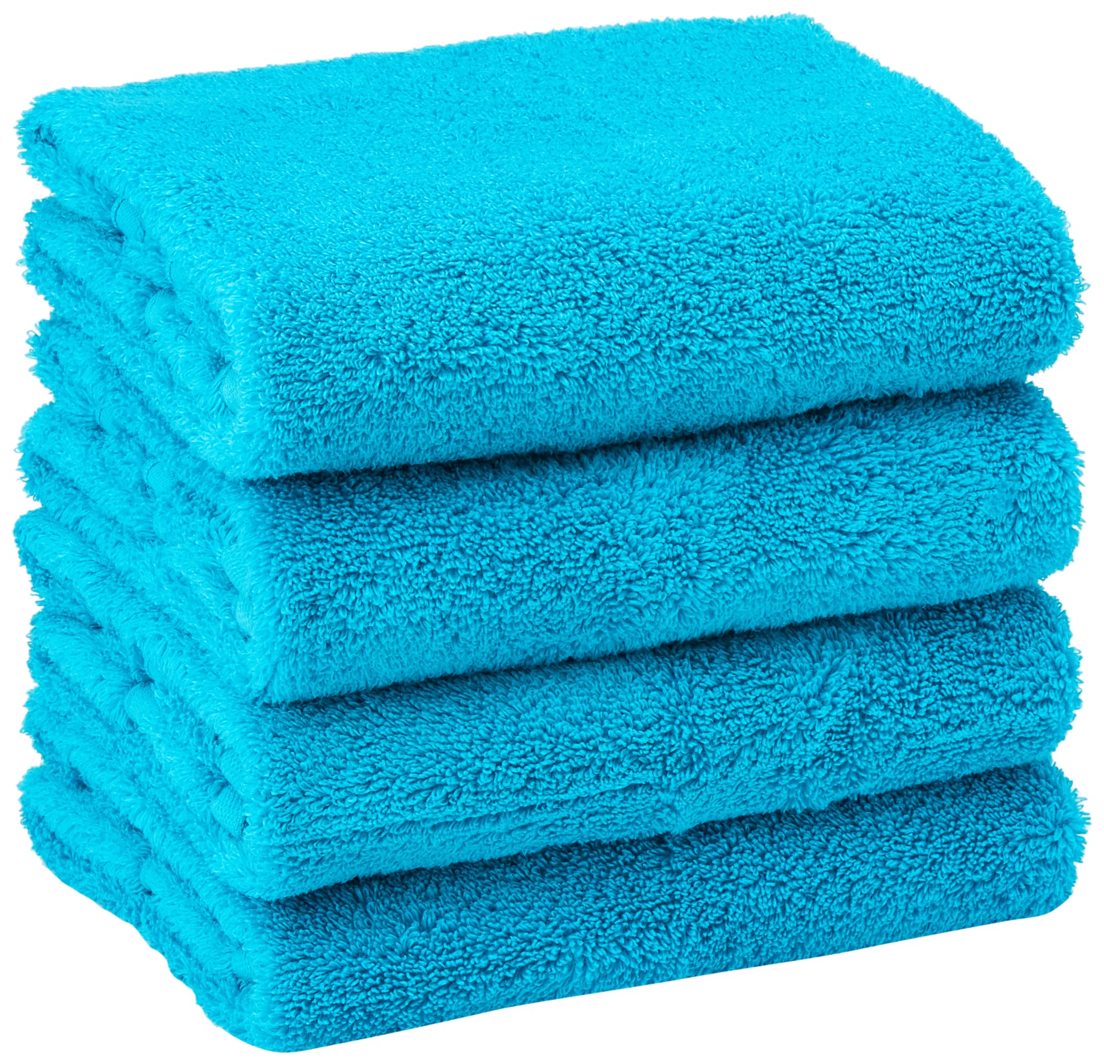 GC GAVENO CAVAILIA 550 GSM Hand Towels - Pack of 2 - Egyptian Cotton Towel - Highly Absorbent &amp; Quick Dry Bathroom Towels Sets - Washable Spa Saloon Gym Towel, Turquoise