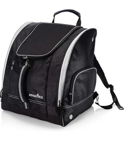 Athalon Deluxe #135 Two-Piece Ski and Boot Bag Combo Boxed, (Silver/Black, 185 cm) : Snow Sports Boot Bags : Sports & Outdoors