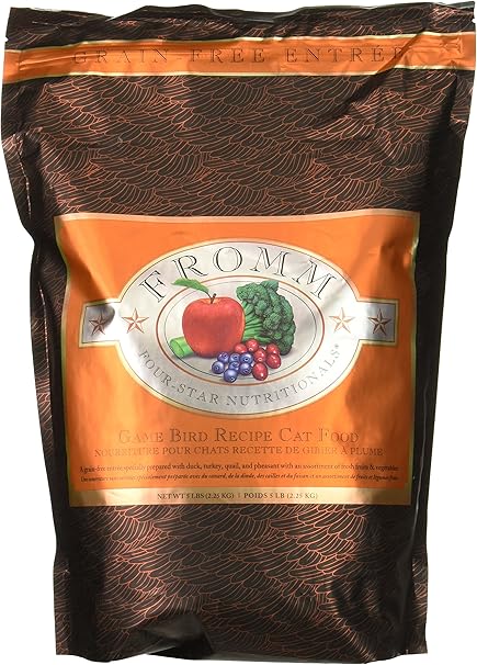 fromm game bird cat food
