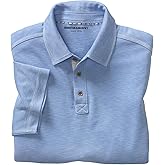 Johnston & Murphy Mens Vintage Slub Polo
