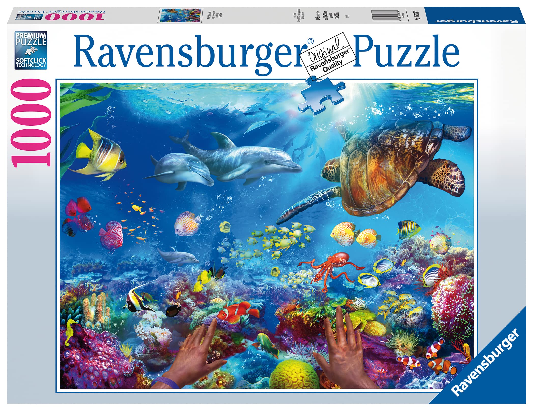 Ravensburger Snorkeling 1000 Piece Jigsaw Puzzles for Adults & Kids Age 12 Years Up Multicolor, 16579