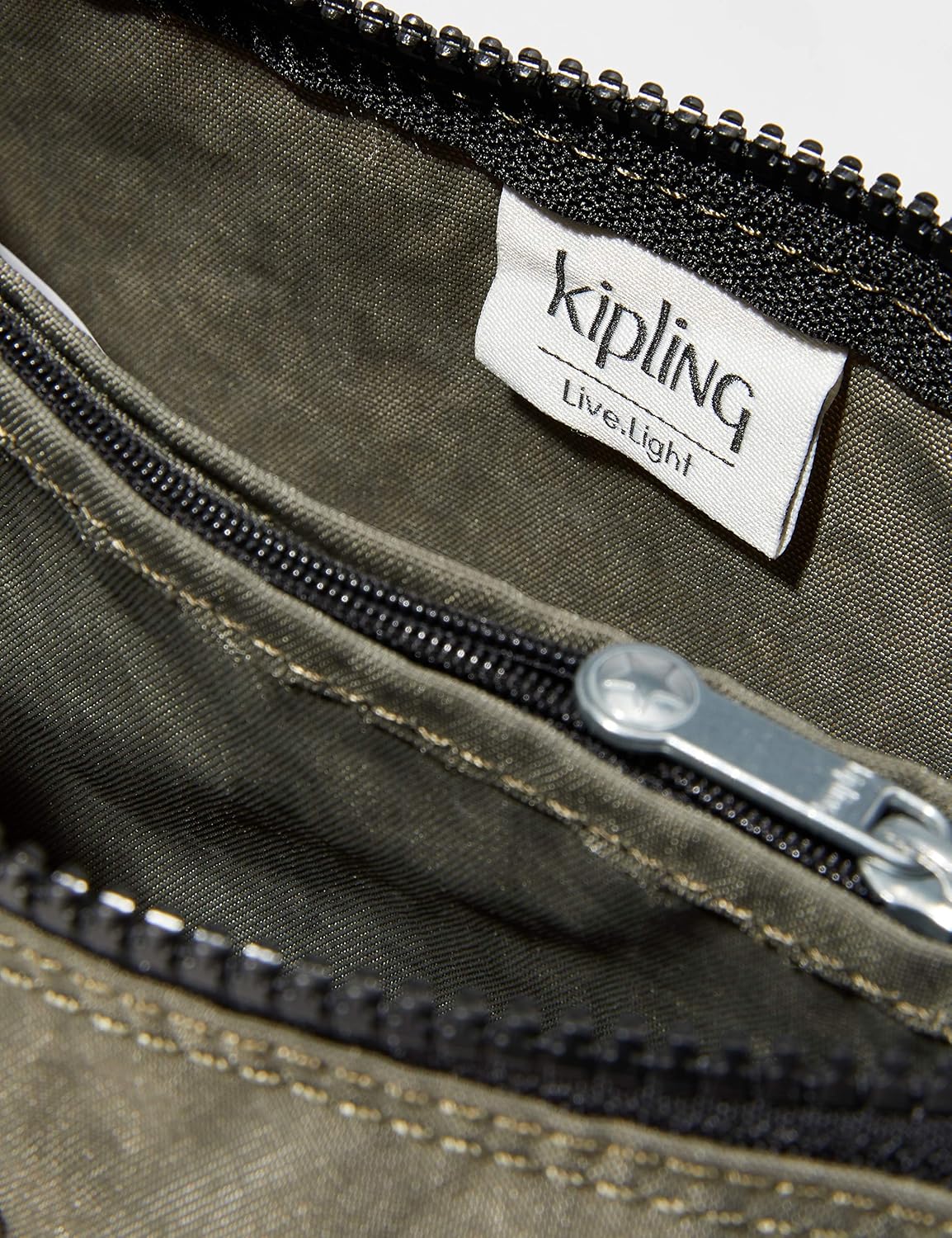 Kipling Creativity L Large Purse, Pouches, Cases, Green Moss (Green), 18.5x11x1.5 Centimeters (B x H x T) - Image 5
