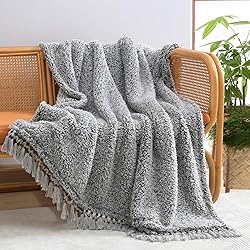 Ultra Soft Cozy Sherpa Throw Blanket, Light Weight