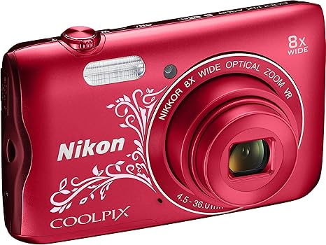 Nikon Coolpix A300 Kamera rot ornament