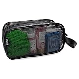 Rolling Nomad 9.84x3.94x5.51 Mesh Zipper Bag, Small