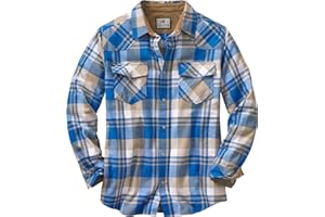 Legendary Whitetails Men's Western Flannel Shirt Button Up Brushed Cotton