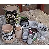 Seedling Paper Potter - Makes 2 Sized Paper Pots!: Amazon.co.uk: Garden