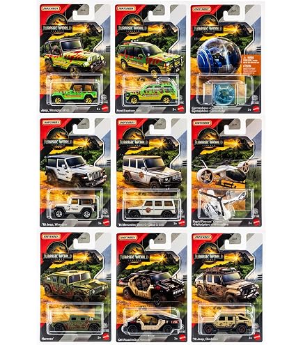 Amazon.com: Jurassic World Matchbox Legacy Collection Die-Cast
