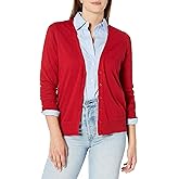 Amazon Essentials Women's Lightweight V-Neck Cardigan Sweater (Available in Plus Size)