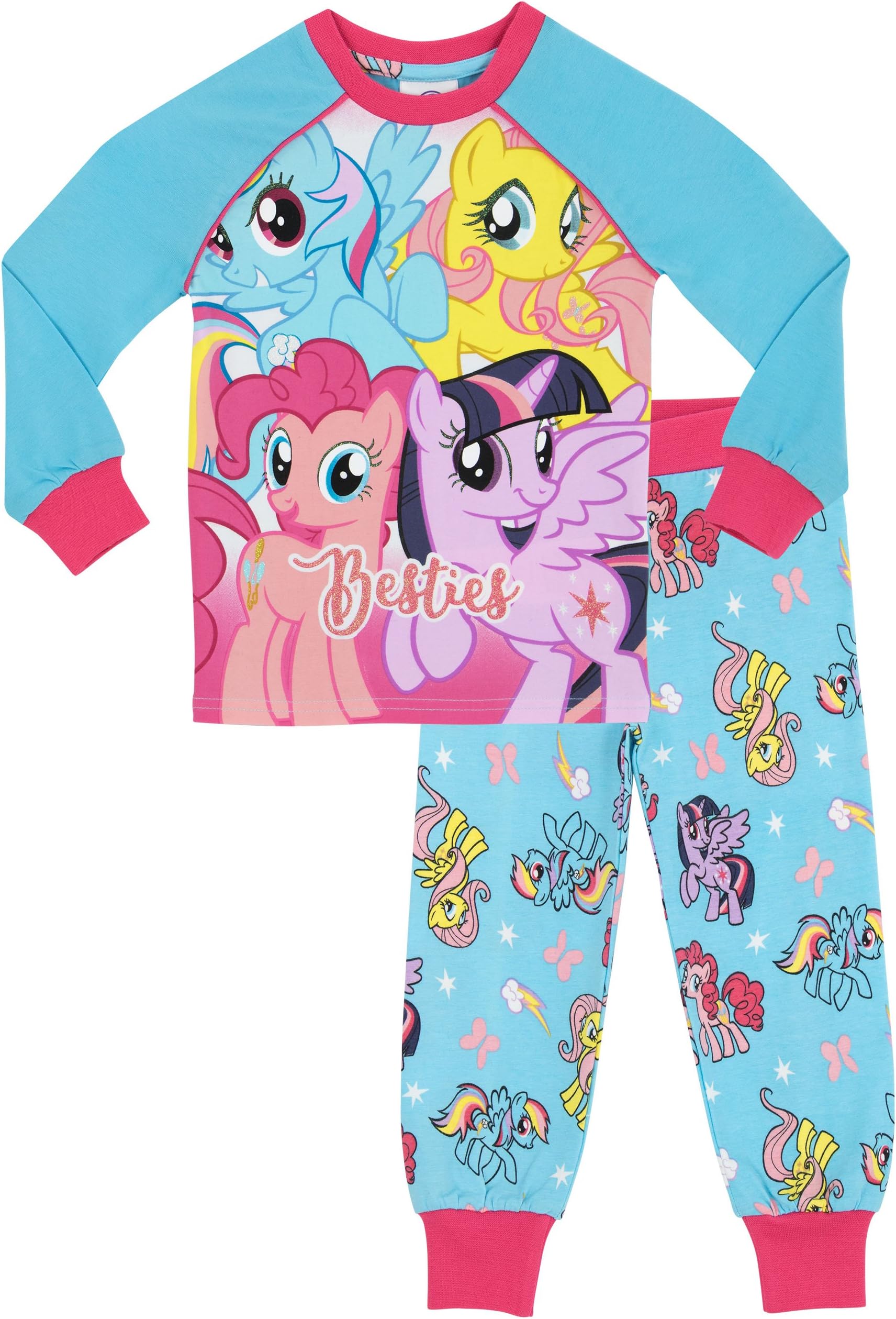 My Little Pony Girls Pajamas Size 6