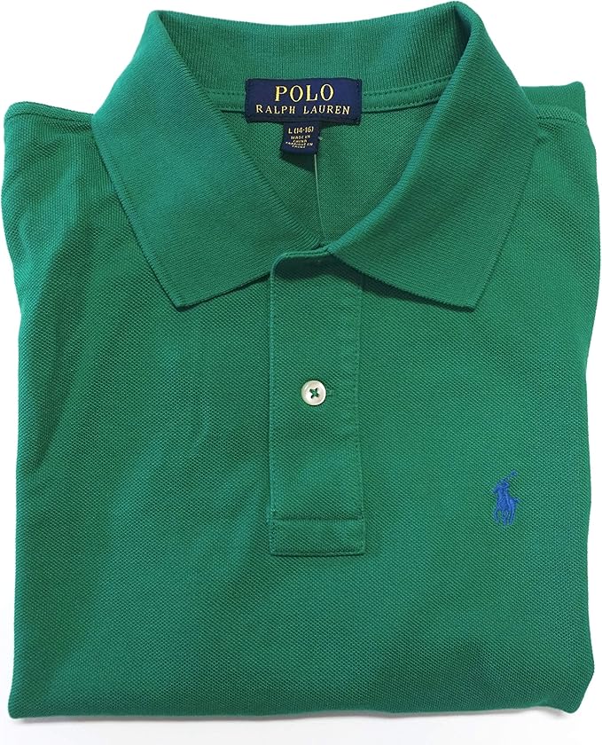 Amazon.com: Ralph Lauren Polo Boys Short Sleeve Polo Size 4/4T Green: Clothing