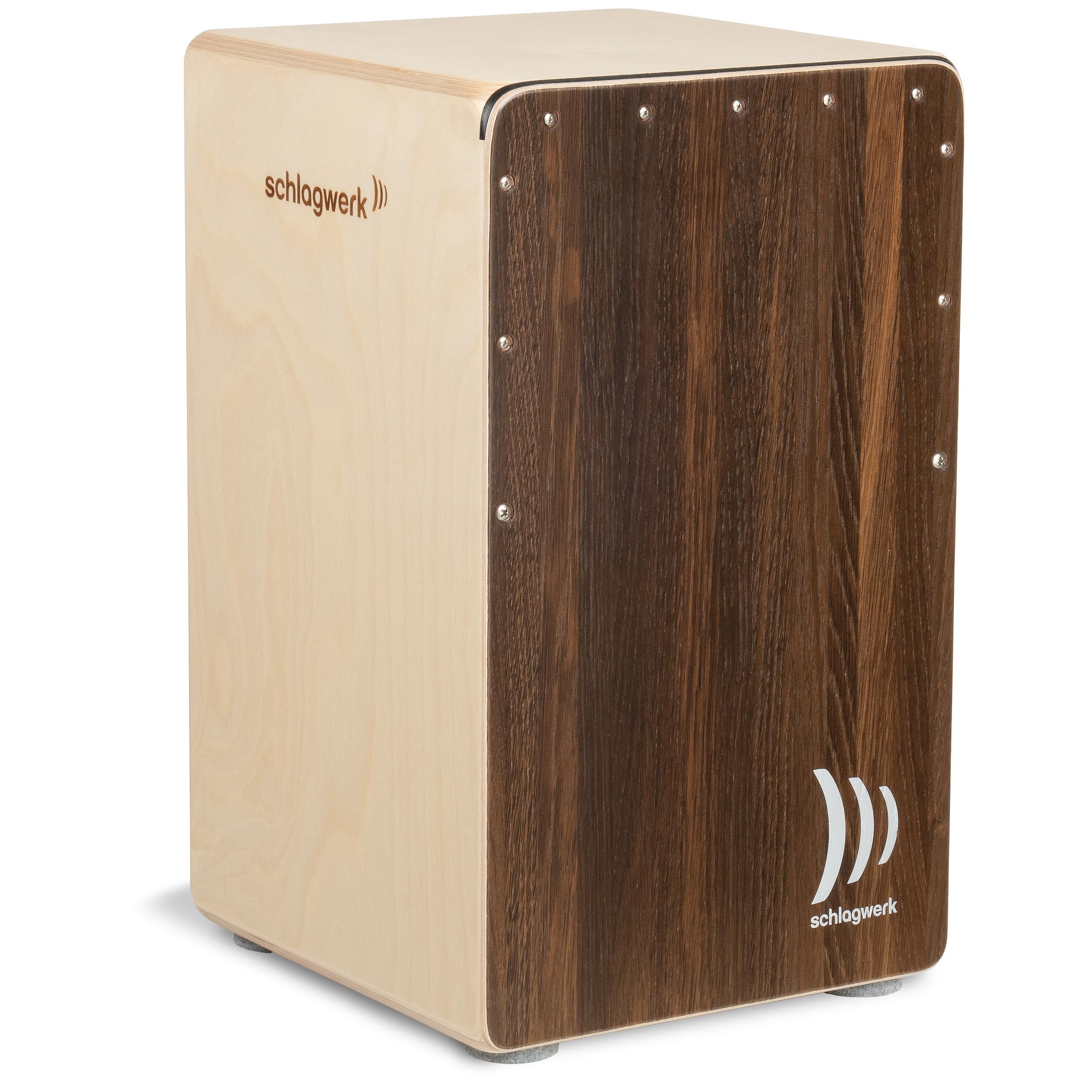 SCHLAGWERK シュラグヴェルク 2 in One ソフトタッチ カホン “ダーク・オーク" SR-CP408ST商品画像