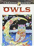 Creative Haven Owls Coloring Book (Adult Coloring)